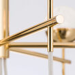 Lustra moderna alama Aur 24k LED 4.5W/380lm/3000K, Ball LU 1735/6 Gold Orion